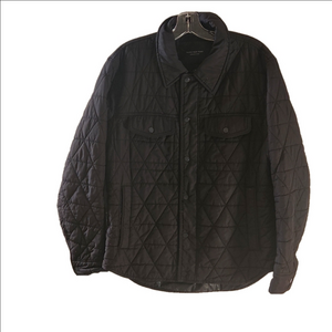 Andrew Marc NY lightweight Diamond quilt insulated snap closure jacket sz M